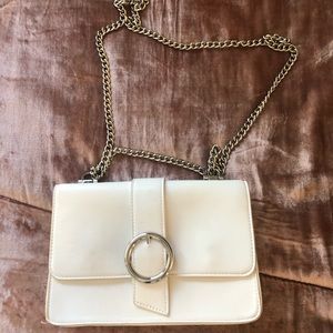 White purse